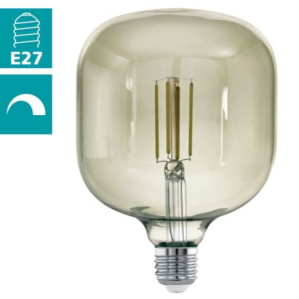 Dimbare LED Lamp VINTAGE E27/4W/230V 3000K  - Eglo 12597
