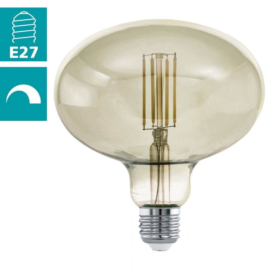 Dimbare LED Lamp VINTAGE E27/4W/230V 3000K - Eglo 12599