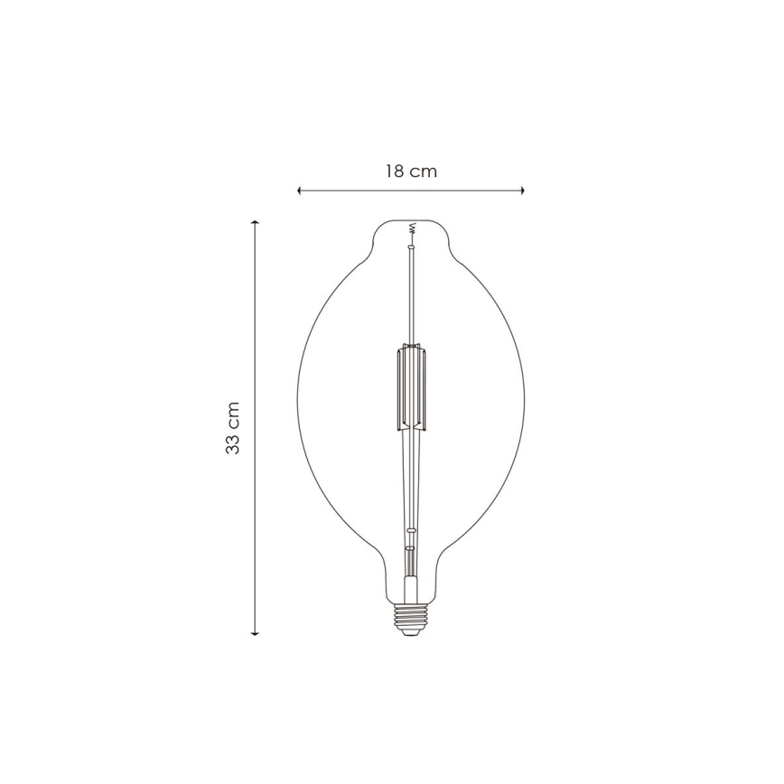 Dimbare LED Lamp VINTAGE EDISON E27/4W/230V 3000K