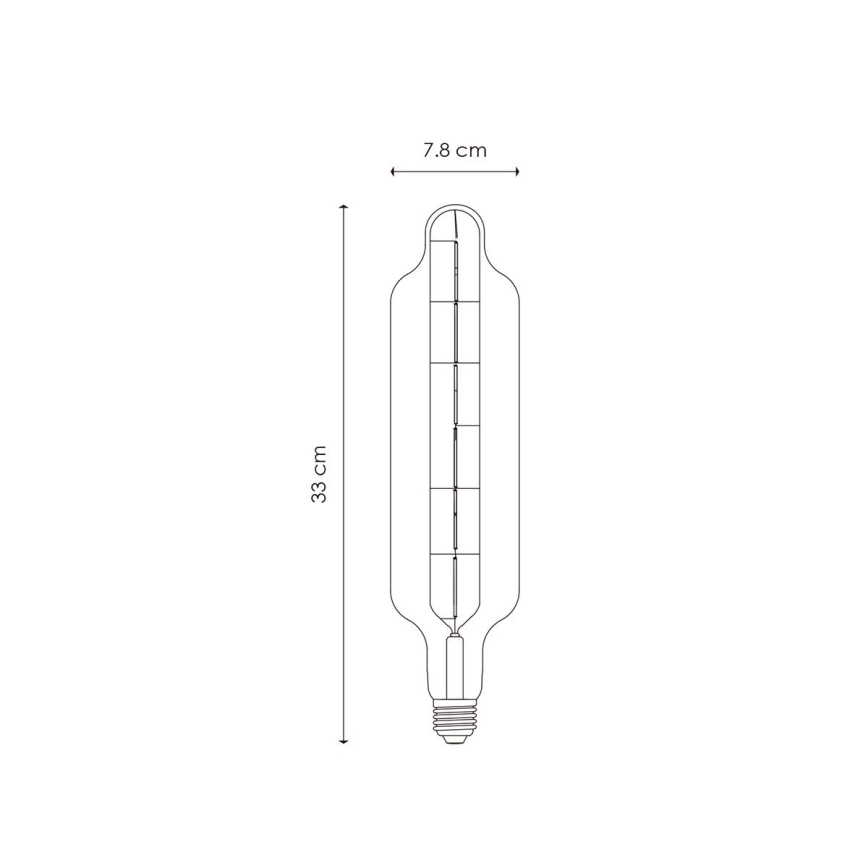 Dimbare LED Lamp VINTAGE EDISON E27/5W/230V 3000K