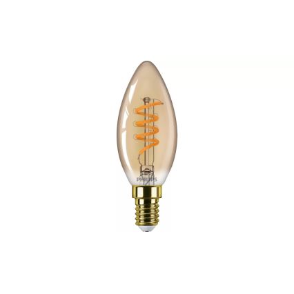 Dimbare LED-lamp VINTAGE Philips E14/2,5W/230V 1800K