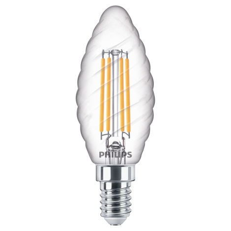 is er Discreet Hong Kong Dimbare LED Lamp VINTAGE Philips E14/4,5W/230V 4000K | Lampenmanie