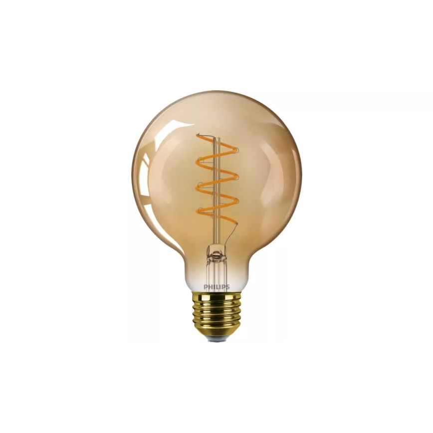 Dimbare LED Lamp VINTAGE Philips G95 E27/5,5W/230V 2200K