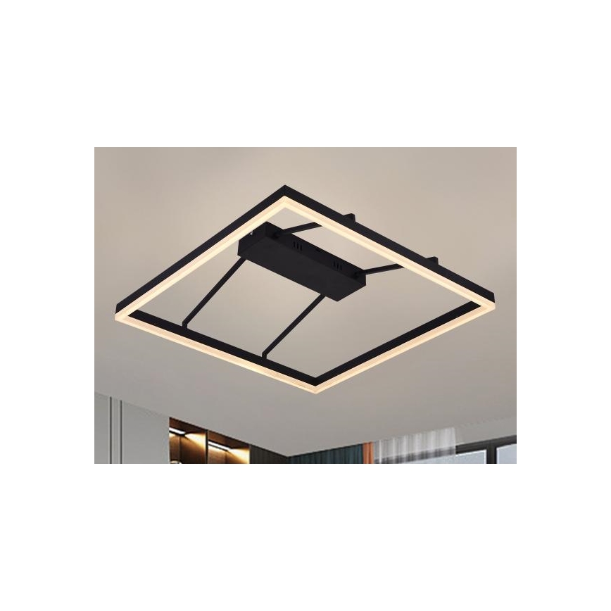 Dimbare LED-opbouwluchter LED/55W/230V 3000-6500K + afstandsbediening