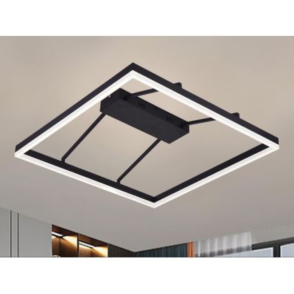 Dimbare LED-opbouwluchter LED/55W/230V 3000-6500K + afstandsbediening