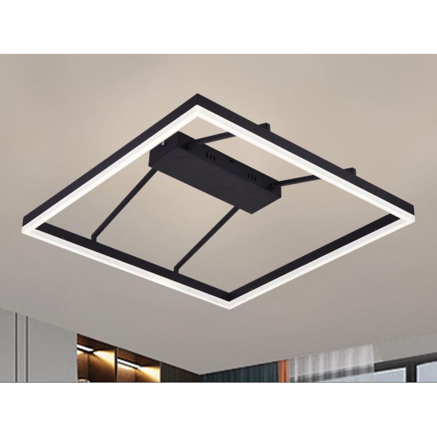 Dimbare LED-opbouwluchter LED/55W/230V 3000-6500K + afstandsbediening
