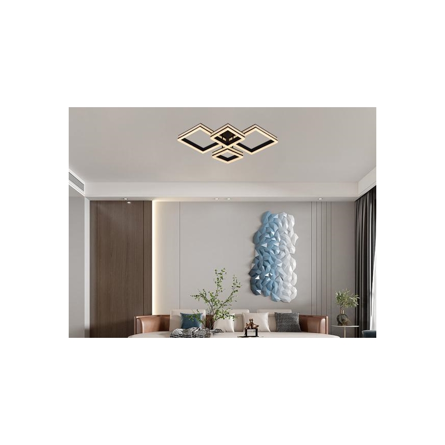 Dimbare LED-opbouwplafondlamp 175W/230V 3000-6500K + afstandsbediening