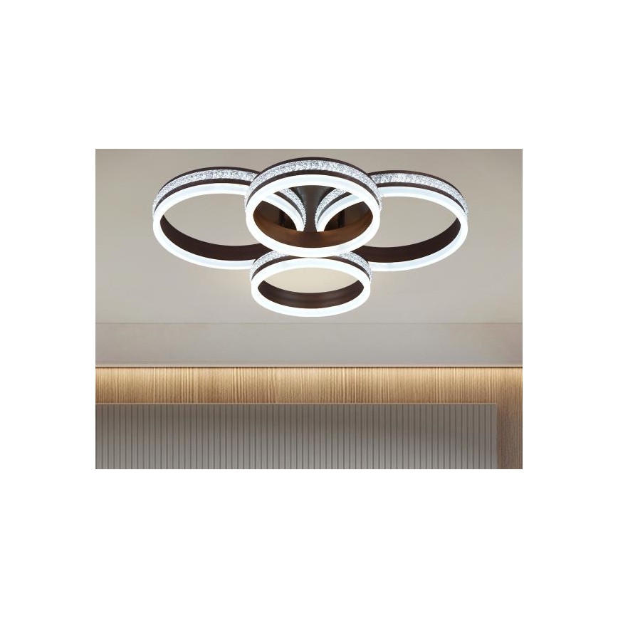 Dimbare LED-opbouwplafondlamp LED/150W/230V 3000-6500K + afstandsbediening
