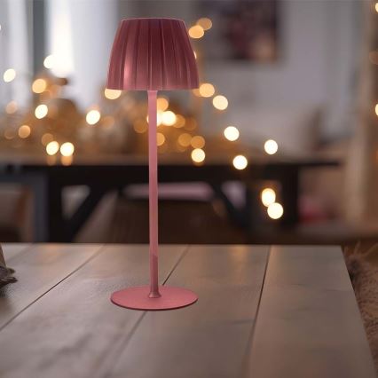 LED Dimbare Oplaadbare Touch Tafellamp LED/2,7W/5V 3000/4000/6000K 1800 mAh bruin