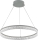 Dimbare LED-pendellamp aan kabel ALIANZ LED/60W/230V 3000–6000K Ø 80 cm + afstandsbediening