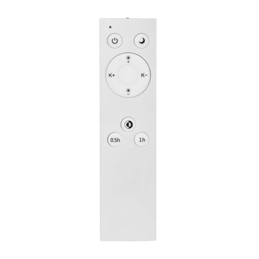 Dimbare LED Plafond Lamp LED/24W/230V + afstandsbediening rond