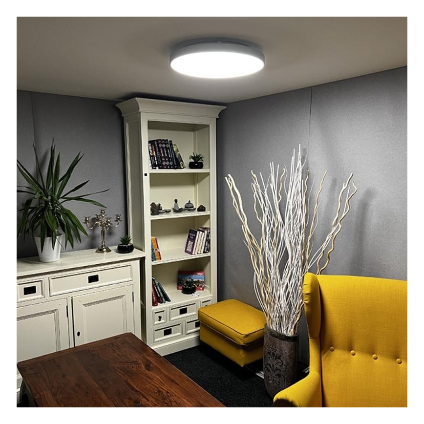 Dimbare LED Plafond Lamp LED/48W/230V 2700-6500K Wi-Fi Tuya + afstandsbediening