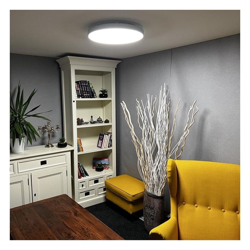 Dimbare LED Plafond Lamp LED/48W/230V 2700-6500K Wi-Fi Tuya + afstandsbediening