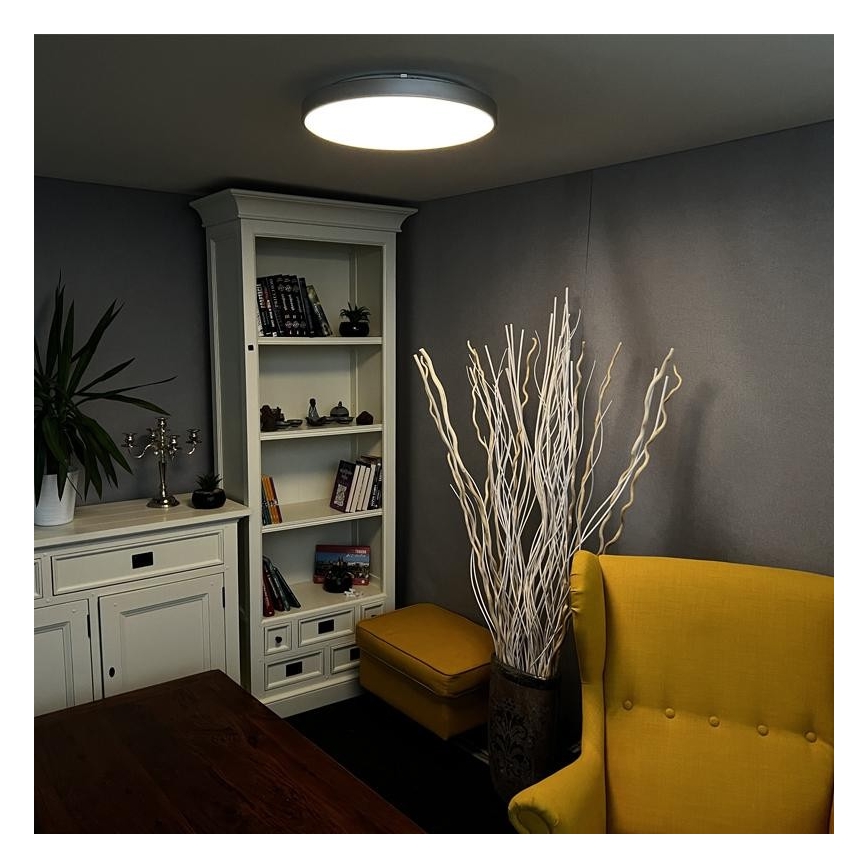 Dimbare LED Plafond Lamp LED/48W/230V 2700-6500K Wi-Fi Tuya + afstandsbediening