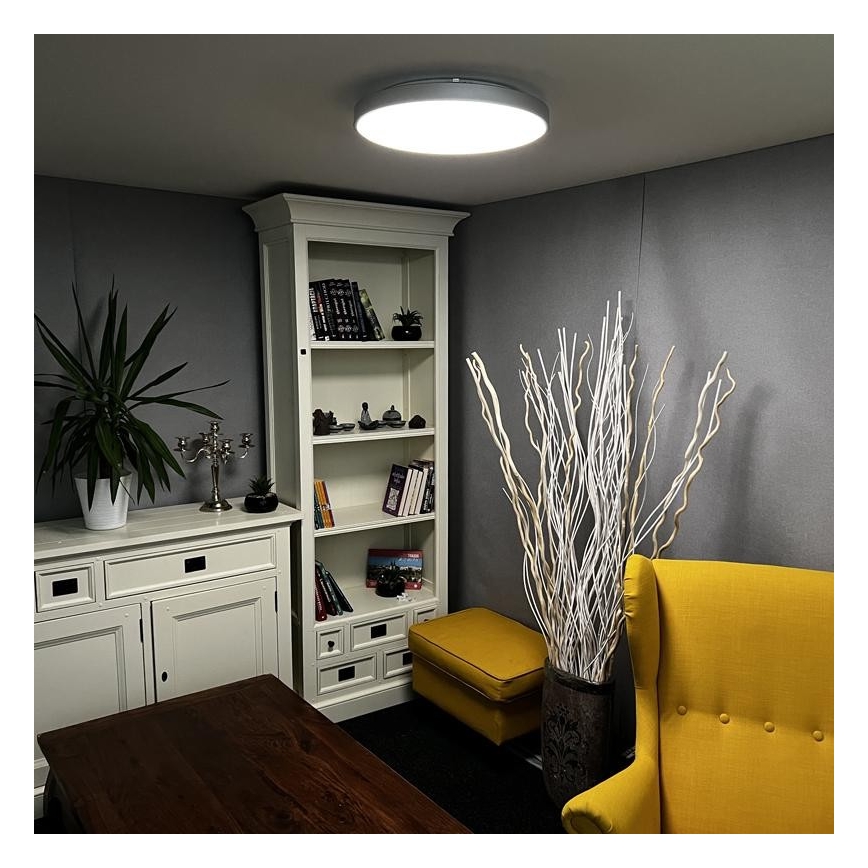 Dimbare LED Plafond Lamp LED/48W/230V 2700-6500K Wi-Fi Tuya + afstandsbediening