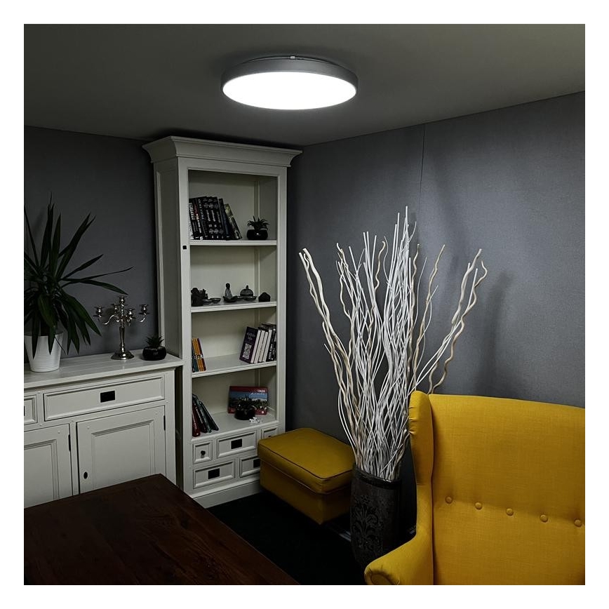 Dimbare LED Plafond Lamp LED/48W/230V 2700-6500K Wi-Fi Tuya + afstandsbediening