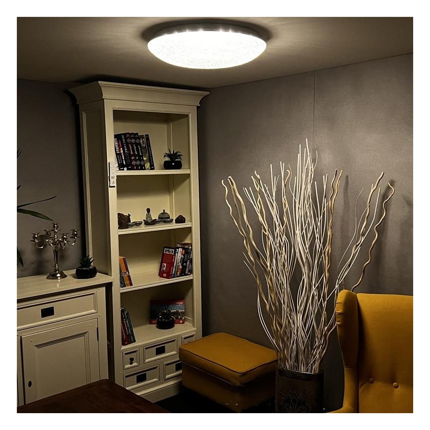 Dimbare LED Plafond Lamp LED/48W/230V 2700-6500K Wi-Fi Tuya + afstandsbediening