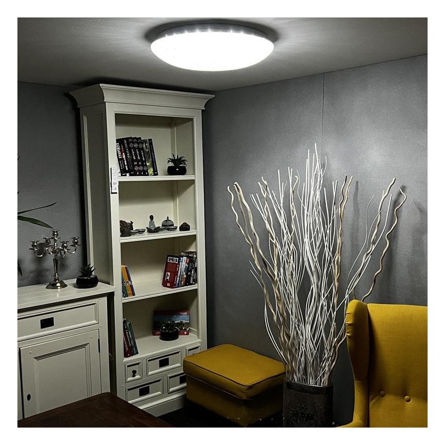 Dimbare LED Plafond Lamp LED/48W/230V 2700-6500K Wi-Fi Tuya + afstandsbediening