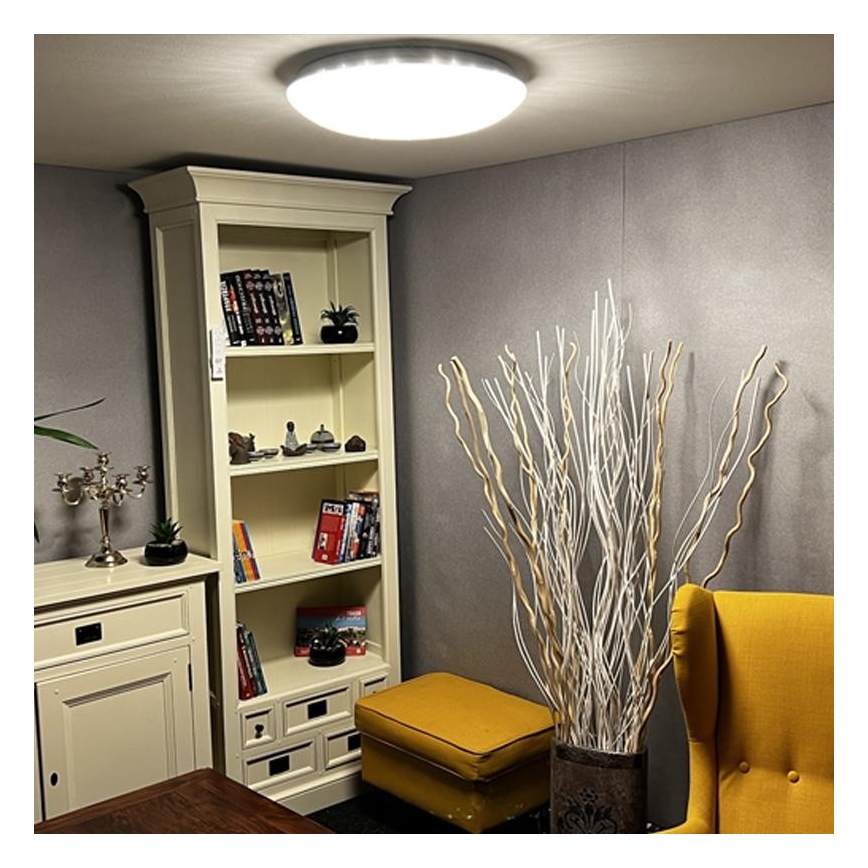 Dimbare LED Plafond Lamp LED/48W/230V 2700-6500K Wi-Fi Tuya + afstandsbediening