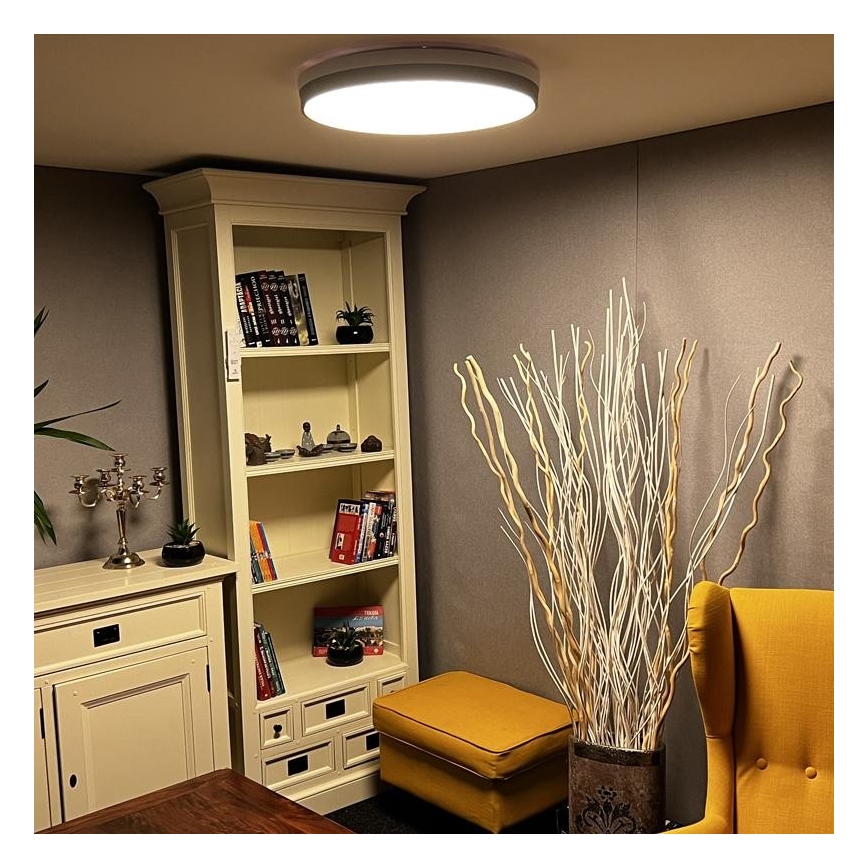 Dimbare LED Plafond Lamp LED/48W/230V 2700-6500K Wi-Fi Tuya + afstandsbediening