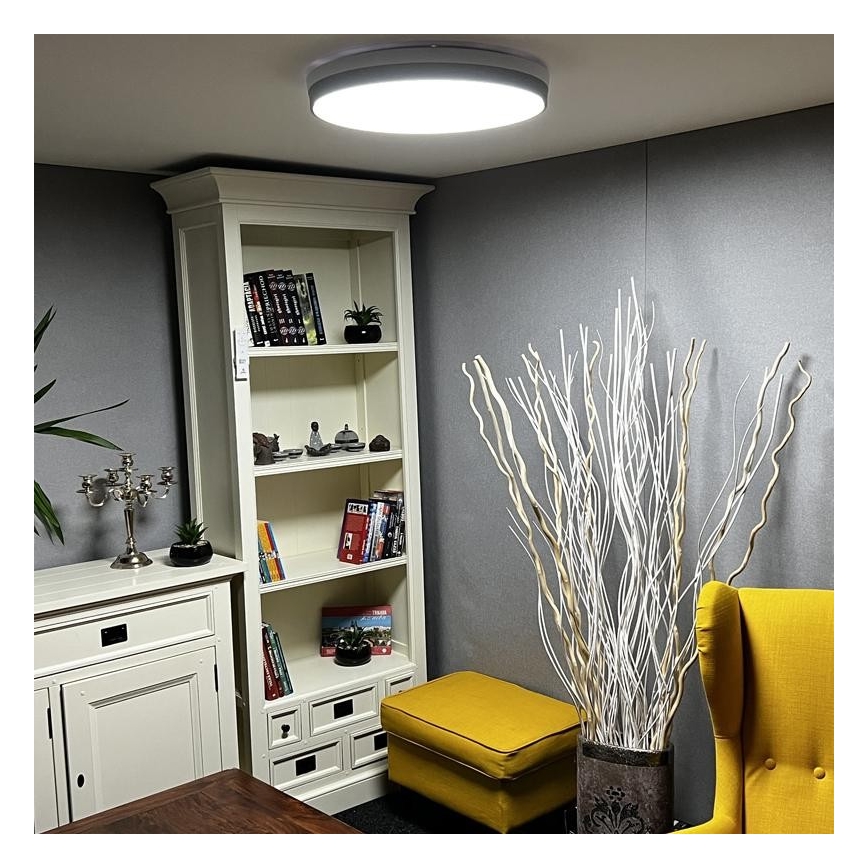 Dimbare LED Plafond Lamp LED/48W/230V 2700-6500K Wi-Fi Tuya + afstandsbediening