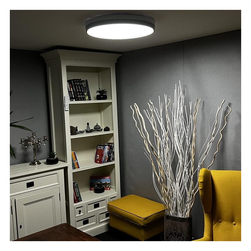 Dimbare LED Plafond Lamp LED/48W/230V 2700-6500K Wi-Fi Tuya + afstandsbediening