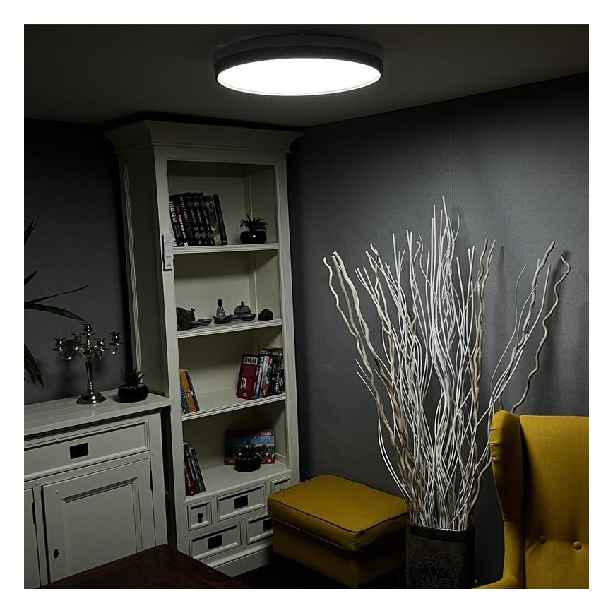 Dimbare LED Plafond Lamp LED/48W/230V 2700-6500K Wi-Fi Tuya + afstandsbediening