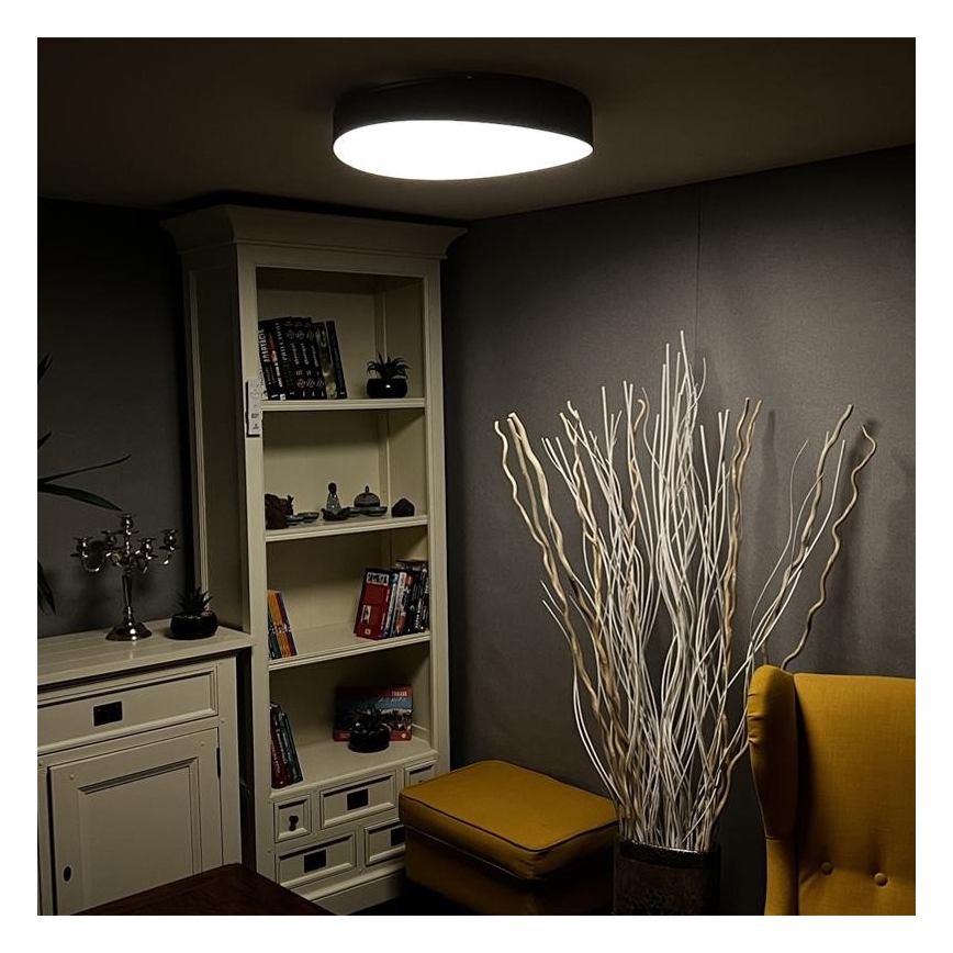 Dimbare LED Plafond Lamp LED/48W/230V 2700-6500K Wi-Fi Tuya + afstandsbediening