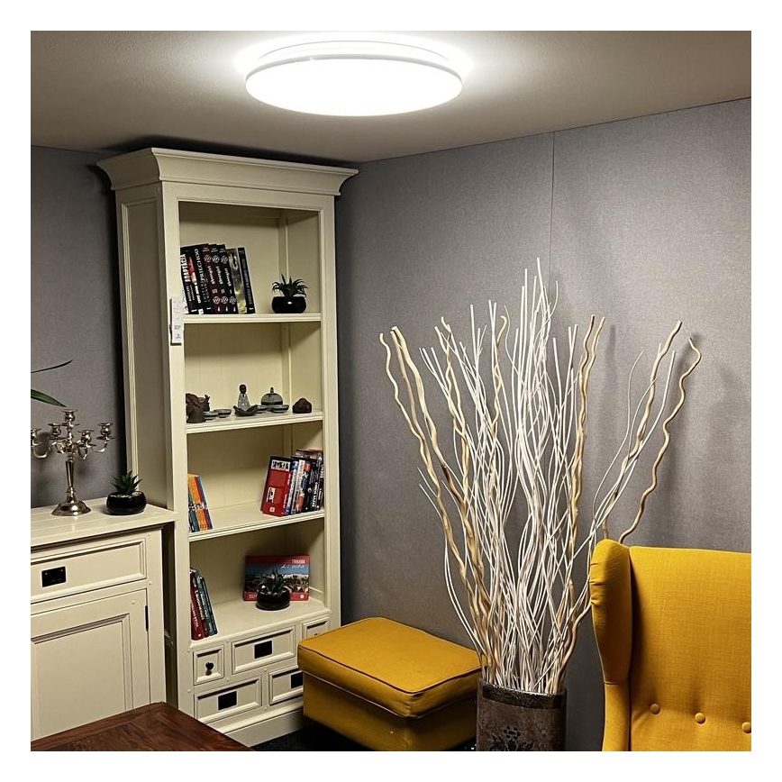 Dimbare LED Plafond Lamp LED/48W/230V 2700-6500K Wi-Fi Tuya + afstandsbediening