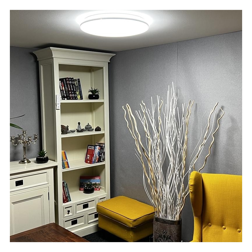 Dimbare LED Plafond Lamp LED/48W/230V 2700-6500K Wi-Fi Tuya + afstandsbediening