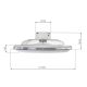 Dimbare LED Plafond Lamp met Ventilator ZONDA LED/65W/230V 3000-6500K zwart + afstandsbediening