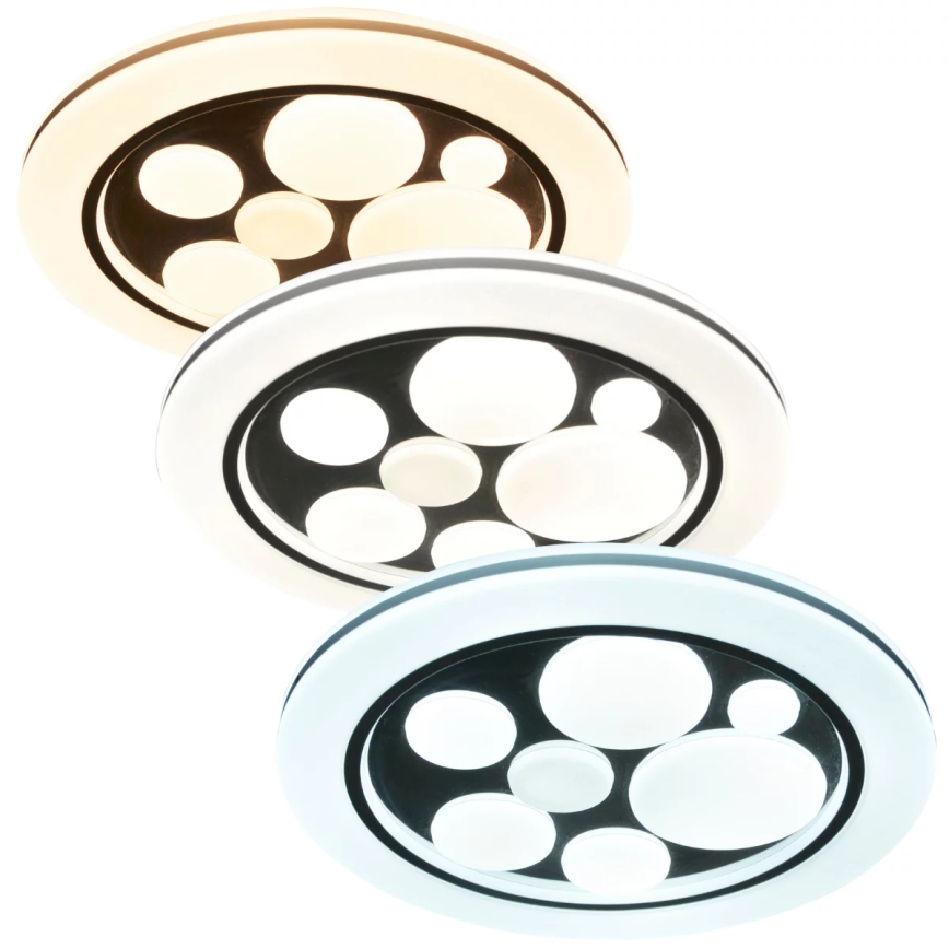 Dimbare LED Plafond Lamp PLANET LED/72W/230V d. 48 cm 3000-6500K + afstandsbediening