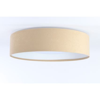 Dimbare LED Plafond Lamp SMART GALAXY LED/24W/230V beige/wit + afstandsbediening