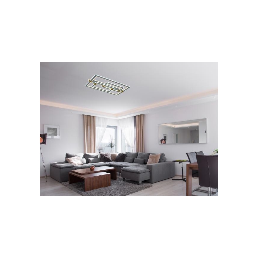 Dimbare LED-plafondlamp 280W, 230V, 3000–6500K – inclusief afstandsbediening