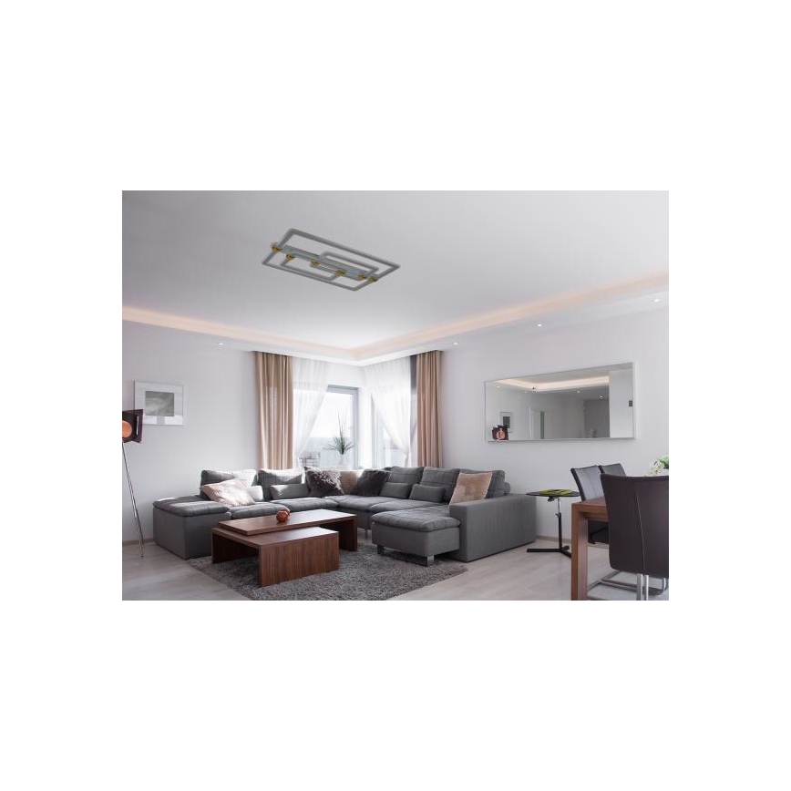Dimbare LED-plafondlamp 280W, 230V, 3000–6500K – inclusief afstandsbediening