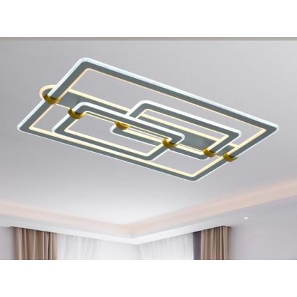 Dimbare LED-plafondlamp 280W, 230V, 3000–6500K – inclusief afstandsbediening