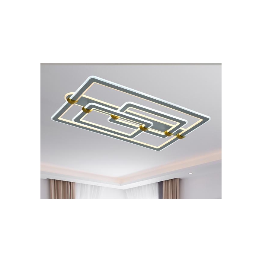 Dimbare LED-plafondlamp 280W, 230V, 3000–6500K – inclusief afstandsbediening