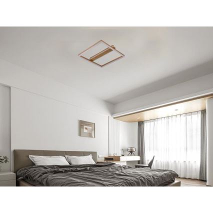 Dimbare LED-plafondlamp 60W/230V 3000-6500K + afstandsbediening