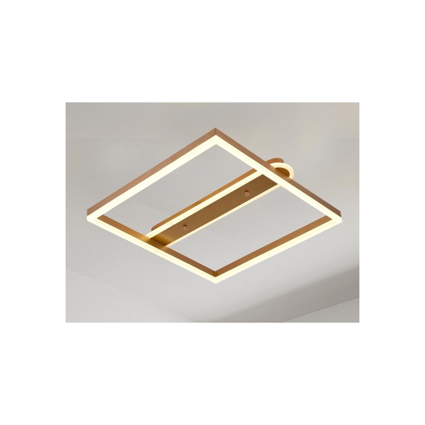 Dimbare LED-plafondlamp 60W/230V 3000-6500K + afstandsbediening