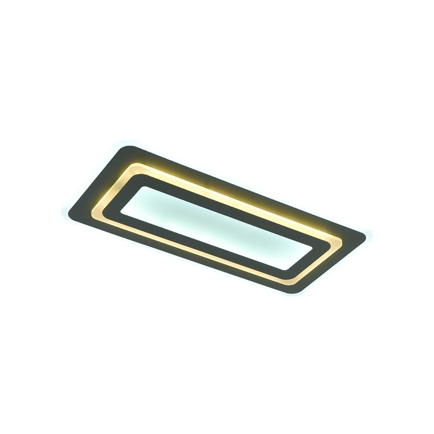 Dimbare LED-plafondlamp LED/85W/230V 3000-6500K grijs + afstandsbediening