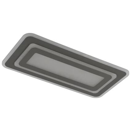 Dimbare LED-plafondlamp LED/85W/230V 3000-6500K grijs + afstandsbediening