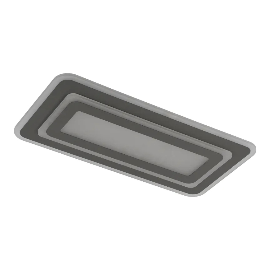 Dimbare LED-plafondlamp LED/85W/230V 3000-6500K grijs + afstandsbediening