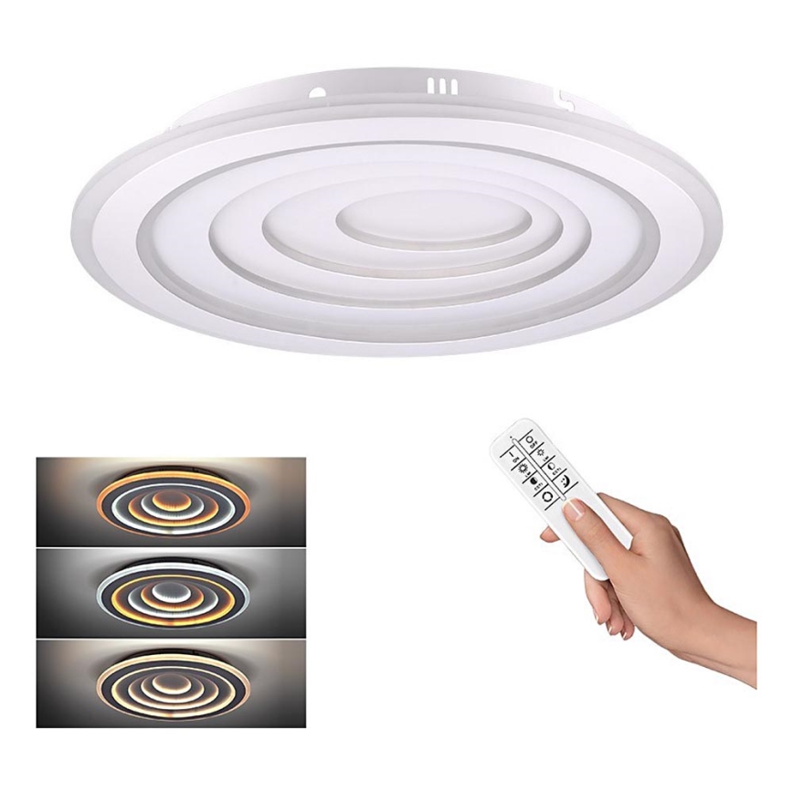 Dimbare LED plafondlamp CASCADE LED/111W/230V 3000-6500K + afstandsbediening