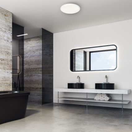 LED dimbare plafondlamp CRUZ LED/40W/230V 2000lm + afstandsbediening