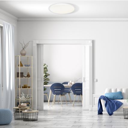 LED dimbare plafondlamp CRUZ LED/40W/230V 2000lm + afstandsbediening