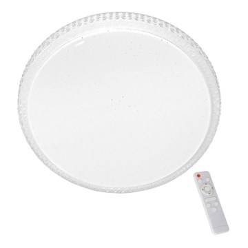 Dimbare LED plafondlamp CRUZ met afstandsbediening LED/66W/230V 3300lm