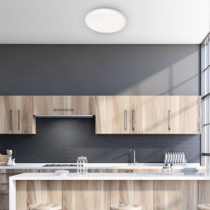 Dimbare LED plafondlamp CRUZ met afstandsbediening LED/66W/230V 3300lm