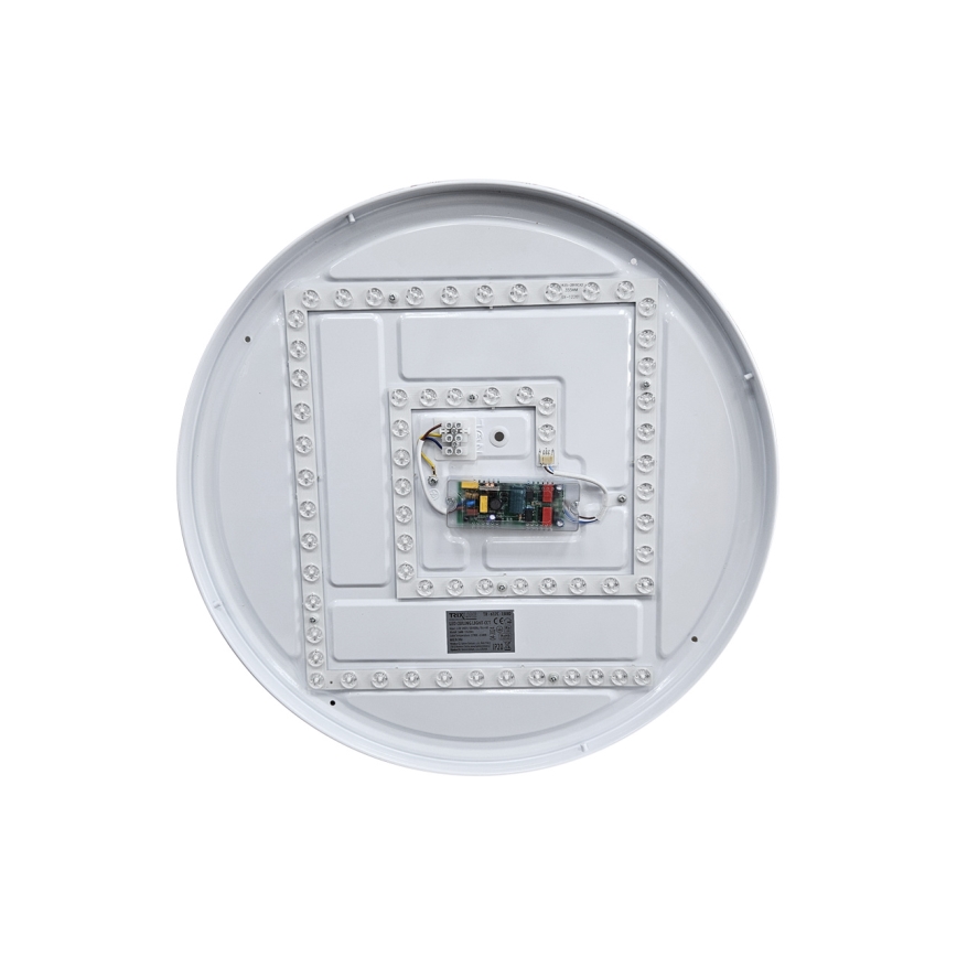 Dimbare LED plafondlamp EBRO LED/36W/230V 2700-6500K diameter 50 cm + afstandsbediening