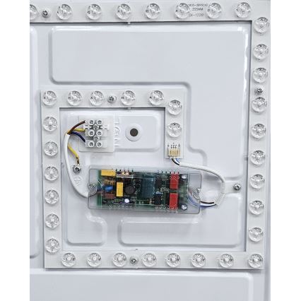 Dimbare LED plafondlamp EBRO LED/36W/230V 2700-6500K diameter 50 cm + afstandsbediening