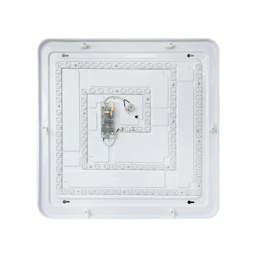 Dimbare LED plafondlamp FLORA LED/60W/230V 2700-6500K 53x53 cm + afstandsbediening
